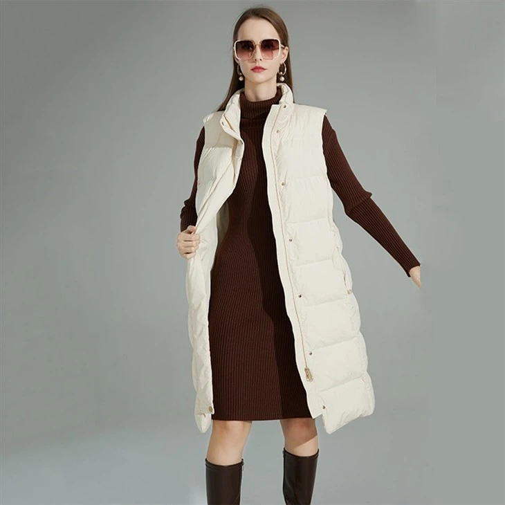 long puffer vest-5